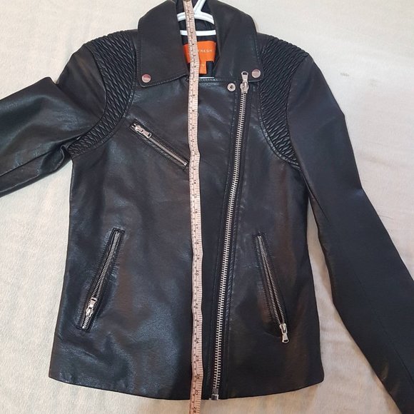 Joe Fresh Vegan Leather Jacket - Picture 12 of 13